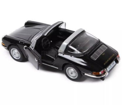 Изображение BBURAGO 1/32 PORSCHE 911 Cabriolet 1967 black/черный
