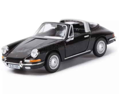 Изображение BBURAGO 1/32 PORSCHE 911 Cabriolet 1967 black/черный