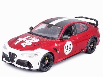 Изображение BBURAGO 1/18 ALFA ROMEO Giulia GTA (4/6) red/красный