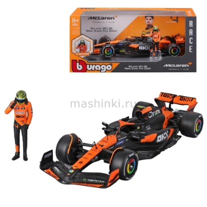 Изображение BBURAGO 1/24 McLAREN MCL38 Lando Norris