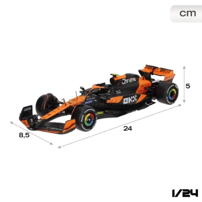 Изображение BBURAGO 1/24 McLAREN MCL38 Lando Norris