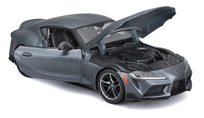 Изображение MAISTO 1/24 TOYOTA Supra GR gray/серый