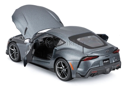 Изображение MAISTO 1/24 TOYOTA Supra GR gray/серый