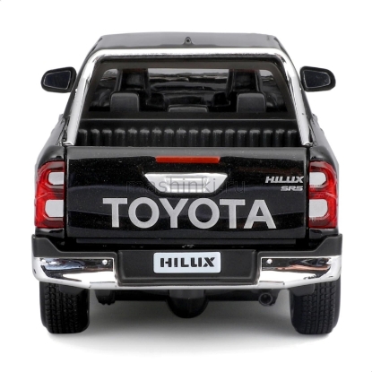 Изображение MAISTO 1/24 TOYOTA Hilux black/черный