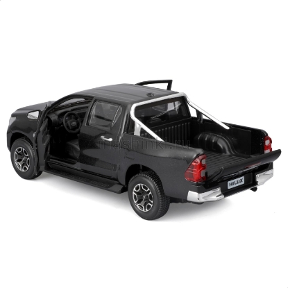 Изображение MAISTO 1/24 TOYOTA Hilux black/черный