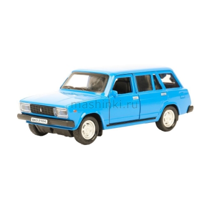 Изображение ТЕХНОПАРК ВАЗ-2104 ЖИГУЛИ 12 см светло-синий