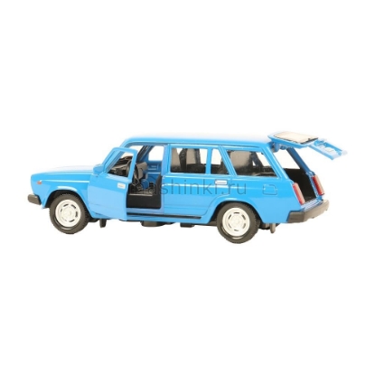 Изображение ТЕХНОПАРК ВАЗ-2104 ЖИГУЛИ 12 см светло-синий