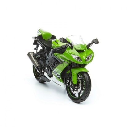 Изображение MAISTO 1/12 Мотоцикл KAWASAKI Ninja ZX-10R green/зеленый