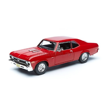 Изображение MAISTO 1/18 CHEVROLET Nova SS Coupe (4/4) red/красный