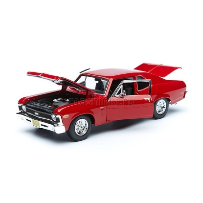 Изображение MAISTO 1/18 CHEVROLET Nova SS Coupe (4/4) red/красный