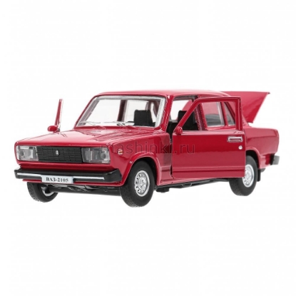Изображение ТЕХНОПАРК ВАЗ-2105 ЖИГУЛИ 1997 12 см красный (кармен)