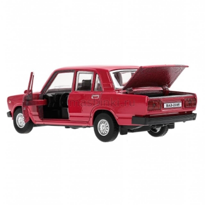 Изображение ТЕХНОПАРК ВАЗ-2105 ЖИГУЛИ 1997 12 см красный (кармен)