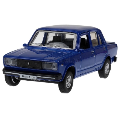 Изображение ТЕХНОПАРК ВАЗ-2105 ЖИГУЛИ 1997 12 см синий (океан)