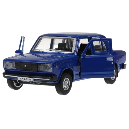 Изображение ТЕХНОПАРК ВАЗ-2105 ЖИГУЛИ 1997 12 см синий (океан)