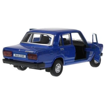 Изображение ТЕХНОПАРК ВАЗ-2105 ЖИГУЛИ 1997 12 см синий (океан)
