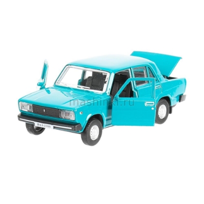 Изображение ТЕХНОПАРК ВАЗ-2105 ЖИГУЛИ 1997 12 см голубой