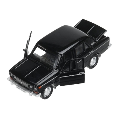 Изображение ТЕХНОПАРК ВАЗ-2106 ЖИГУЛИ 12 см черный