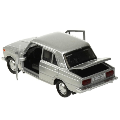 Изображение ТЕХНОПАРК ВАЗ-2106 ЖИГУЛИ 12 см серый