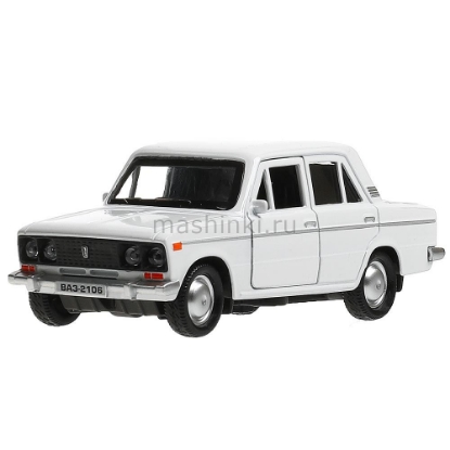 Изображение ТЕХНОПАРК ВАЗ-2106 ЖИГУЛИ 12 см белый
