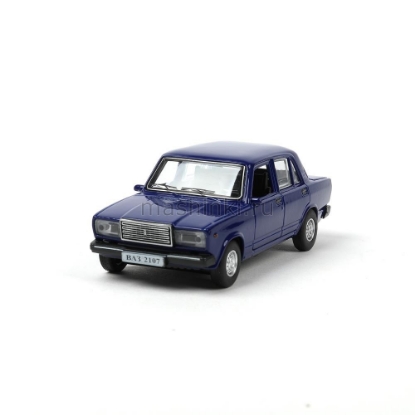 Изображение ТЕХНОПАРК ВАЗ-2107 ЖИГУЛИ 12 см темно-синий