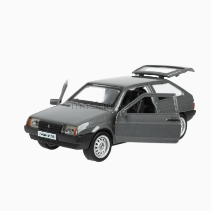 Изображение ТЕХНОПАРК ВАЗ-2108 LADA Спутник 12 см серый