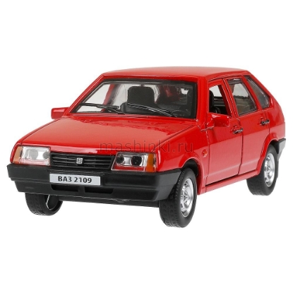 Изображение ТЕХНОПАРК ВАЗ-2109 LADA Спутник 12 см красный