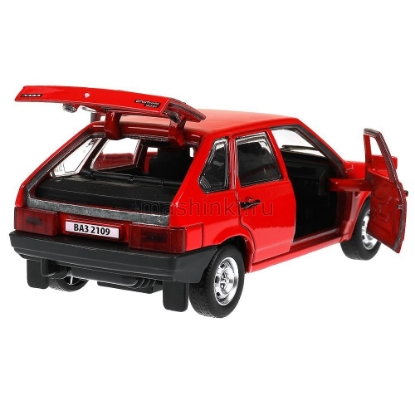 Изображение ТЕХНОПАРК ВАЗ-2109 LADA Спутник 12 см красный