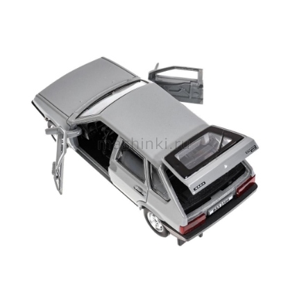 Изображение ТЕХНОПАРК ВАЗ-2109 LADA Спутник 1997 12 см серебристый/светло-серый