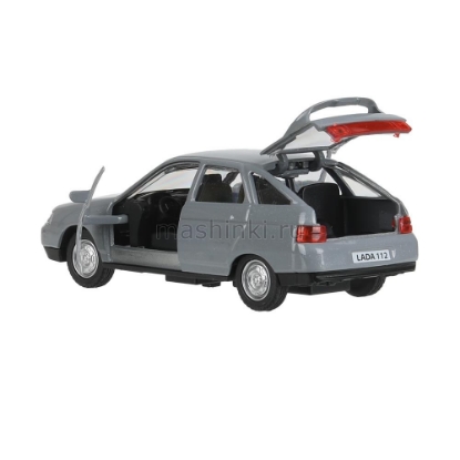 Изображение ТЕХНОПАРК ВАЗ-2112 LADA 12 см серый