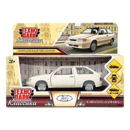 Изображение ТЕХНОПАРК ВАЗ-2113 LADA Samara 12 см бежевый