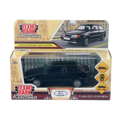 Изображение ТЕХНОПАРК ВАЗ-2113 12 см черный