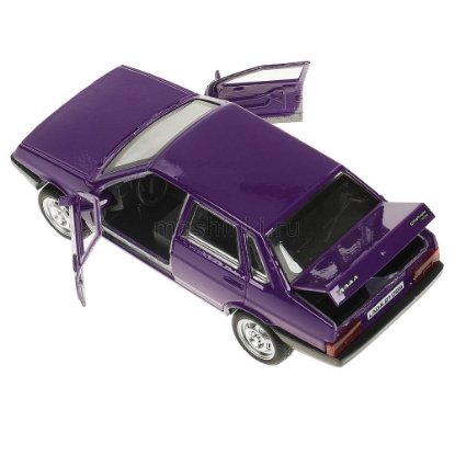 Изображение ТЕХНОПАРК ВАЗ-21099 LADA Спутник 12 см фиолетовый (баклажан)