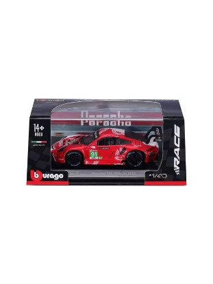Изображение BBURAGO 1/43 PORSCHE 911 RSR LM 2020 №91 red/красный