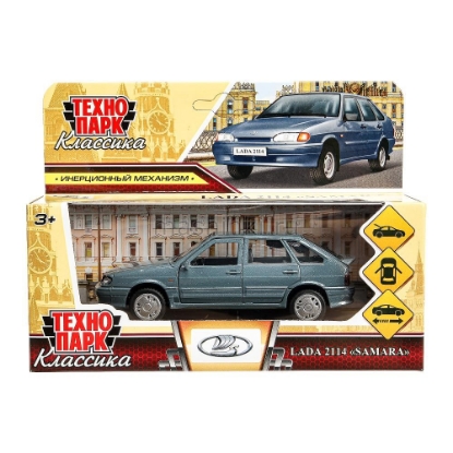 Изображение ТЕХНОПАРК ВАЗ-2114 LADA Samara 12 см мокрый асфальт