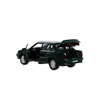 Изображение ТЕХНОПАРК ВАЗ-2115 LADA Samara 12 см темно-зеленый