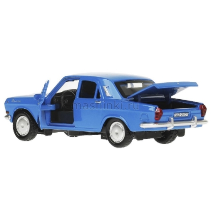 Изображение ТЕХНОПАРК ГАЗ-2401 ВОЛГА 12 см синий
