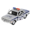 Изображение ТЕХНОПАРК ГАЗ-2401 ВОЛГА Полиция 12 см серебристый
