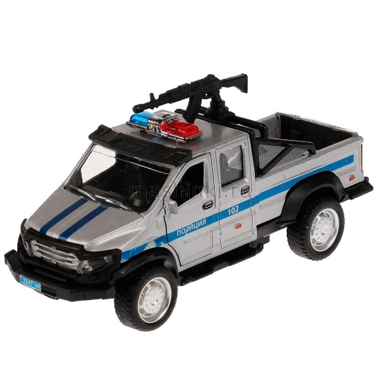 Изображение ТЕХНОПАРК ГАЗ Вепрь Полиция пушка 12,5 см серебристый