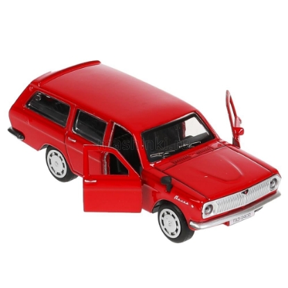 Изображение ТЕХНОПАРК ГАЗ-2402 ВОЛГА 12 см красный