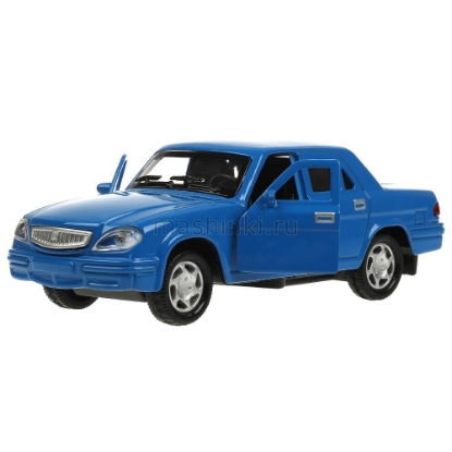 Изображение ТЕХНОПАРК ГАЗ-31105 ВОЛГА 12 см синий