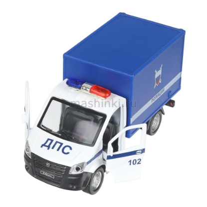 Изображение ТЕХНОПАРК ГАЗЕЛЬ Next Полиция 14 см синий