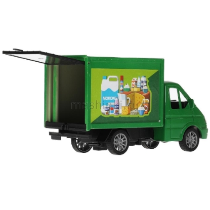 Изображение ТЕХНОПАРК ГАЗЕЛЬ-3302 Продукты 15 см зеленый