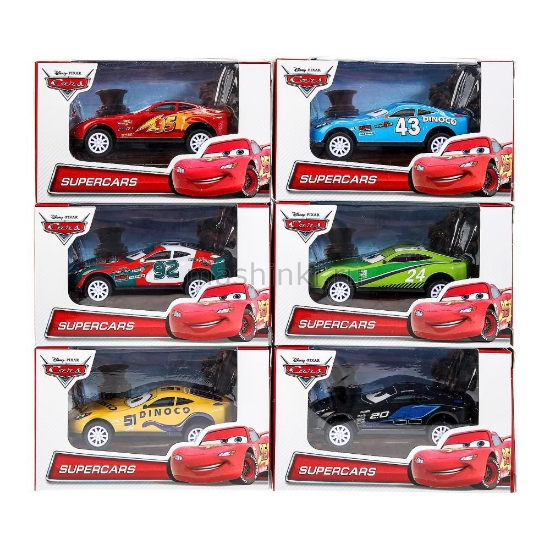 Изображение ТЕХНОПАРК Машинки ТАЧКИ 7,5 см металл. в ассорт.