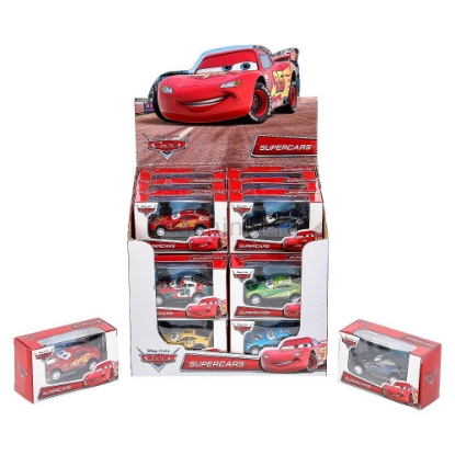 Изображение ТЕХНОПАРК Машинки ТАЧКИ 7,5 см металл. в ассорт.