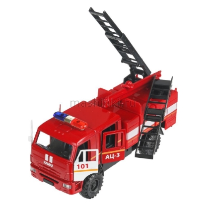 Изображение ТЕХНОПАРК КАМАЗ-43502 пожарная АЦ 15 см красный