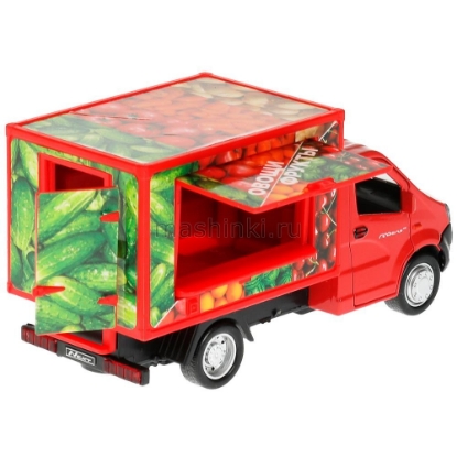 Изображение ТЕХНОПАРК ГАЗЕЛЬ Next Фрукты 14 см красный