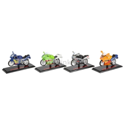 Изображение ТЕХНОПАРК Мотоцикл Спортбайк 12 см в ассорт.