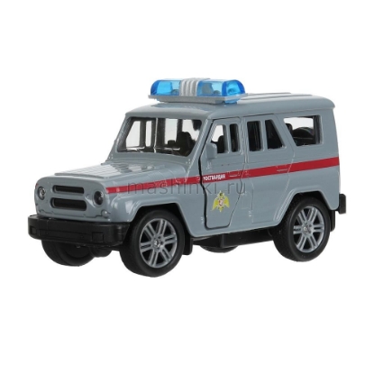Изображение ТЕХНОПАРК УАЗ Hunter Росгвардия 11,5 см серый
