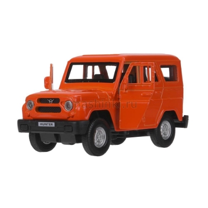 Изображение ТЕХНОПАРК УАЗ Хантер 12 см оранжевый