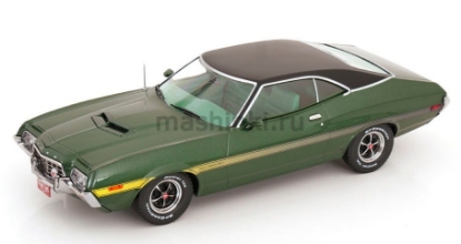 Изображение IXO 1/18 FORD Gran Torino 1972 dark green metallic
